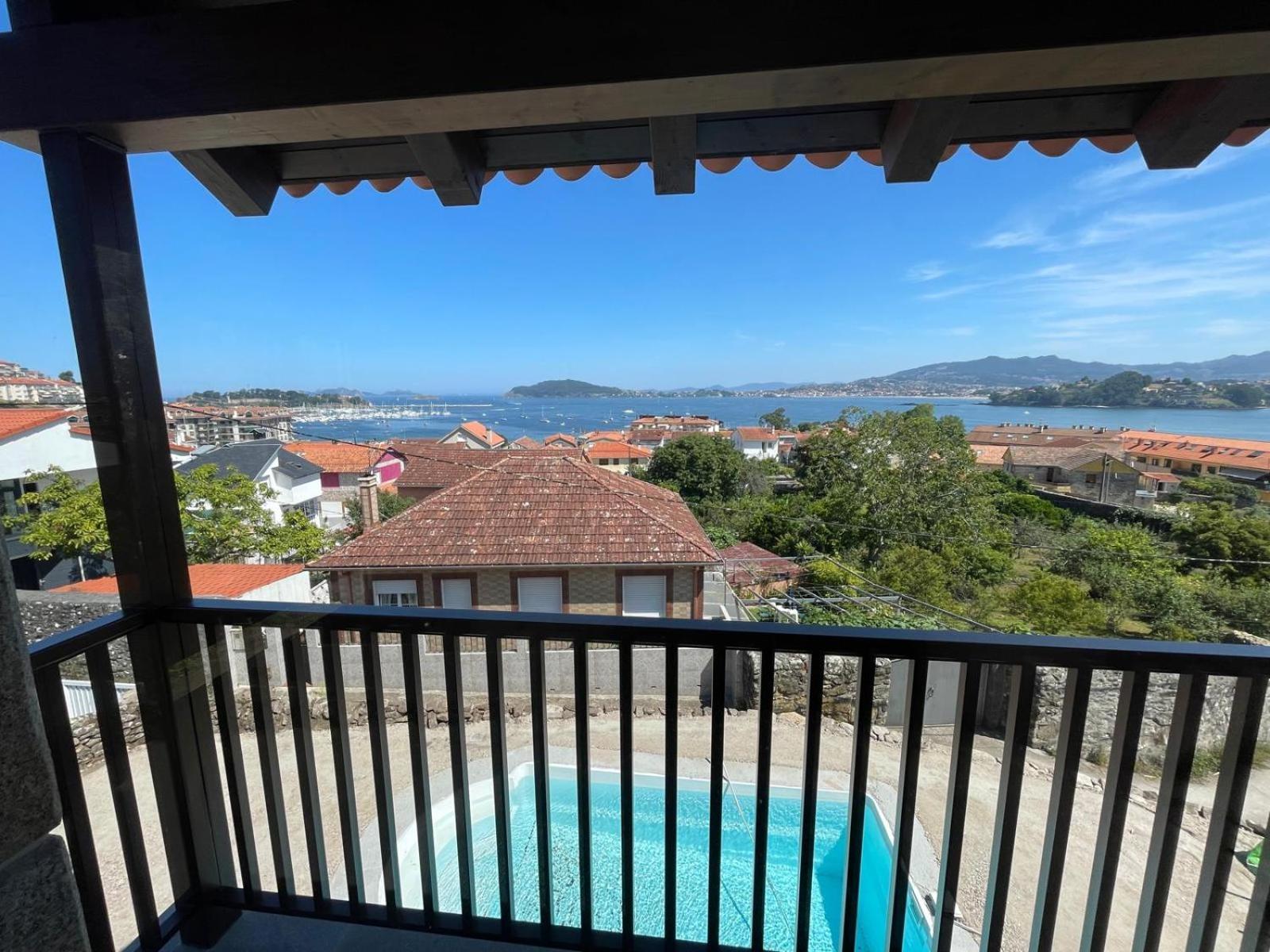 Casita Independiente Y Tres Apartamentos Con Piscina Ladeira Playa Baiona Exteriér fotografie