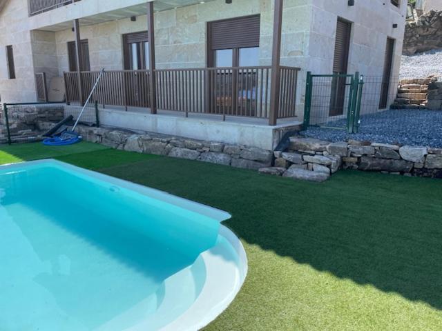 Casita Independiente Y Tres Apartamentos Con Piscina Ladeira Playa Baiona Exteriér fotografie